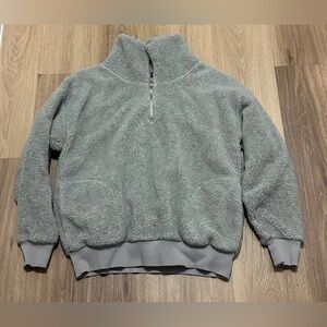 Polo by Ralph Lauren Women’s Light Gray Sherpa Jacket size S